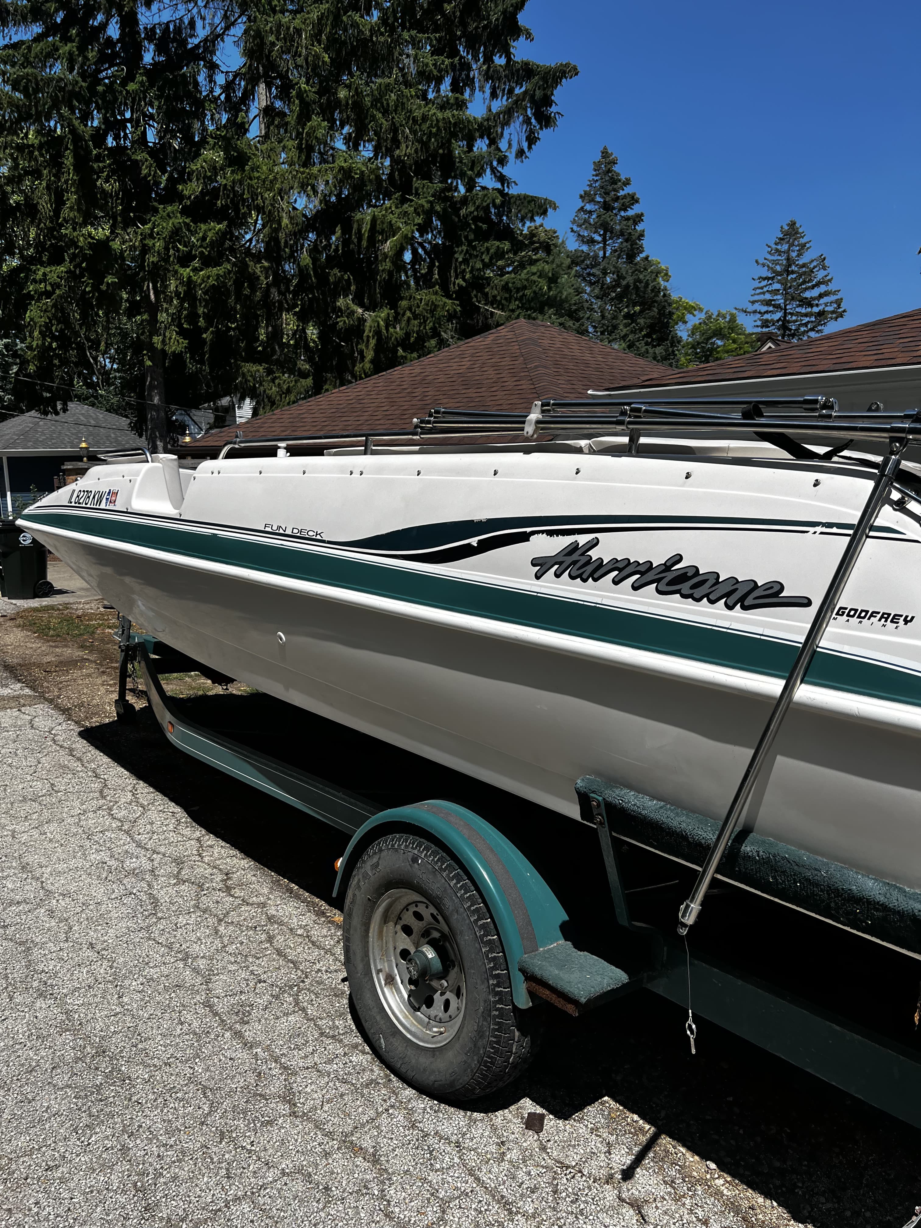 Boat after being detailed